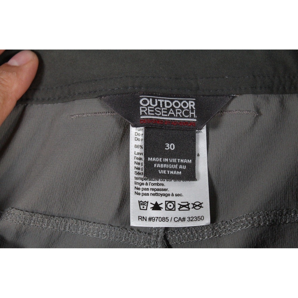 Outdoor Research Shorts Ferrosi Mens 30 Brown Nylon Spandex Hiking Outdoor Cargo - Picture 12 of 13